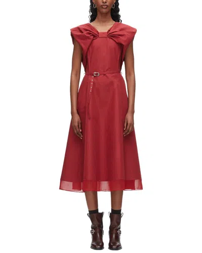 3.1 Phillip Lim Dress In Burgundy