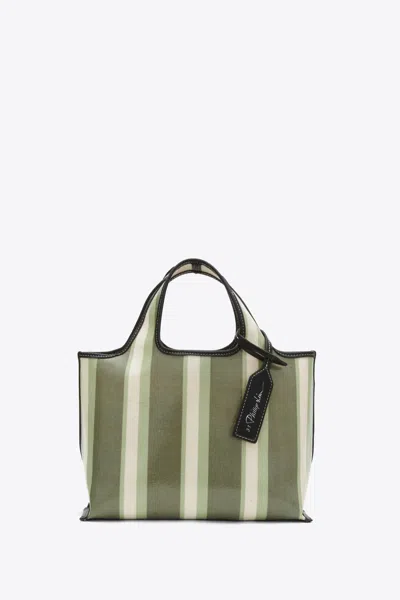 3.1 Phillip Lim Dual Stripe Mini Market Tote