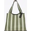 3.1 Phillip Lim Dual Stripe Mini Market Tote In Multi