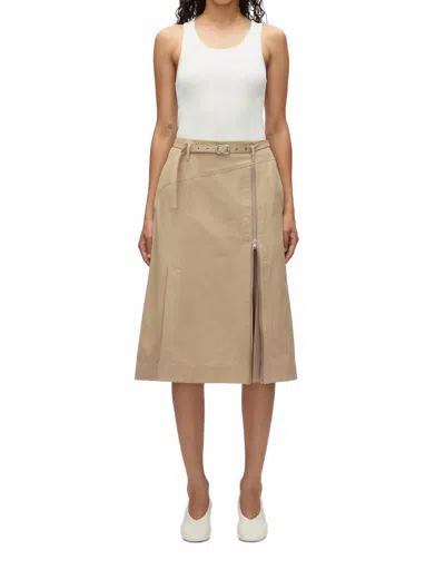 3.1 Phillip Lim E25136120ucv Utility Skirt In Khaki In Brown