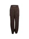 3.1 Phillip Lim Elasticated Cargo Pants In Brown