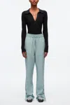 3.1 Phillip Lim Elasticated Pants With Side Vent In Black