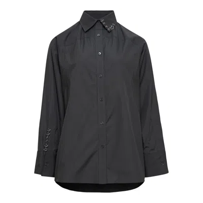 3.1 Phillip Lim Embellished Oversized Shirt In Black