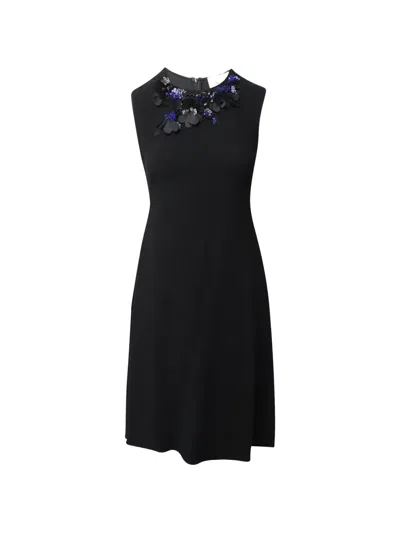 Pre-owned 3.1 Phillip Lim Embellished Sleeveless Dress In Black