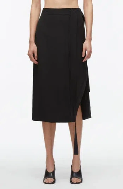 3.1 Phillip Lim Endless Loop Midi Skirt In Black