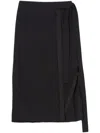 3.1 Phillip Lim Endless Loop Midi Skirt In Black