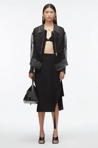 3.1 Phillip Lim Endless Loop Skirt In Black