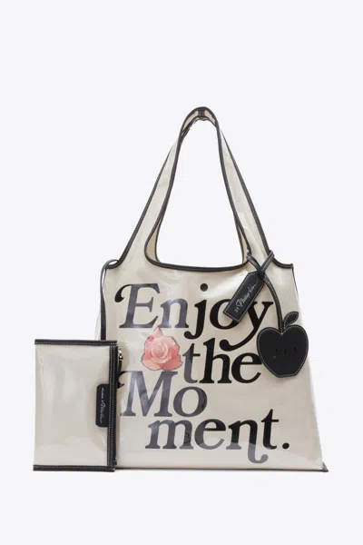 3.1 Phillip Lim Large Enjoy The Moment Market Tote Bag In Ecru