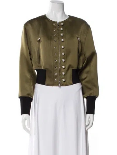 Pre-owned 3.1 Phillip Lim Evening Jacket In Green