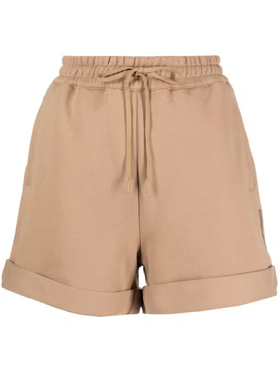 3.1 Phillip Lim Everyday Rolled Cotton Shorts In Neutrals