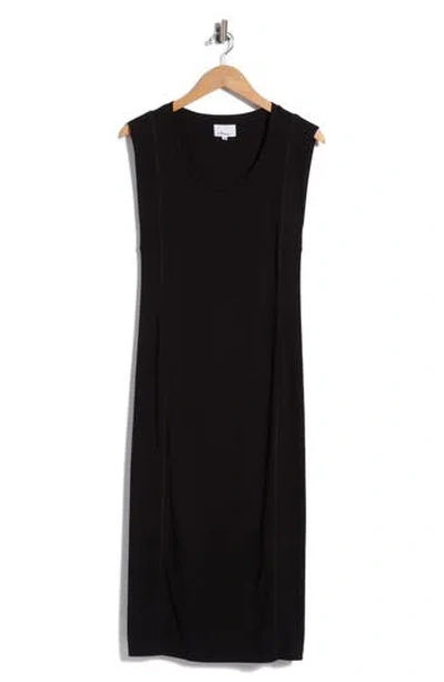 3.1 Phillip Lim Everyday Scoop Neck Tank Dress In Black