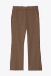 3.1 Phillip Lim Exclusive Houndstooth Kick Flare Leggings In Brown
