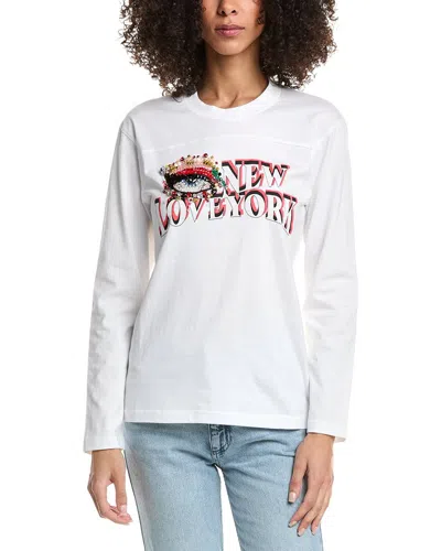 3.1 Phillip Lim Eye Love Ny Relaxed T-shirt In White