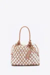3.1 Phillip Lim Faux Fur Macrame Mini Sac