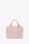 3.1 Phillip Lim Faux Fur Mini Market Tote In Pink