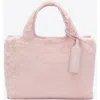 3.1 Phillip Lim Faux Fur Mini Market Tote In Pink