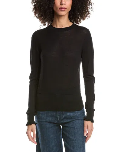 3.1 Phillip Lim Cutout Wool-blend Sweater In Black