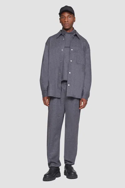 3.1 Phillip Lim Flannel Shirt In Silver