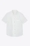 3.1 Phillip Lim Flocked Organza Ss Shirt In White