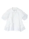 3.1 Phillip Lim Floral-embroidered Layered Blouse In White