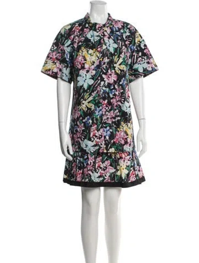 Pre-owned 3.1 Phillip Lim Floral Print Dress Set W/ Tags In Black