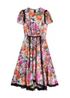 3.1 Phillip Lim Floral-print Midi Dress In Multi