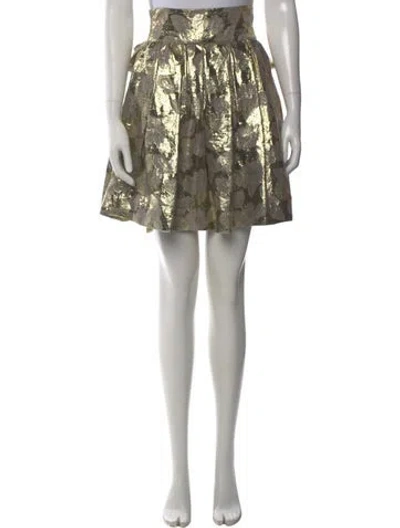 Pre-owned 3.1 Phillip Lim Floral Print Midi Length Skirt