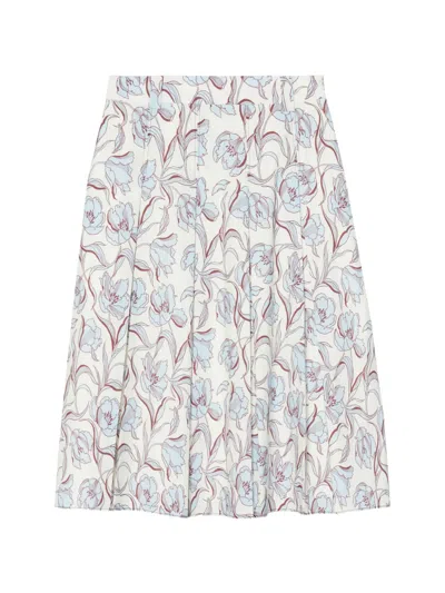 3.1 Phillip Lim Floral-print Midi Skirt In Multi