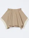 3.1 Phillip Lim Flounce Mini Skirt In Neutrals