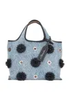 3.1 Phillip Lim Flower-embellished Eyelet Tote Bag
