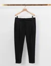 3.1 Phillip Lim Fluid Plaid Viscose Sleevels Top In Black
