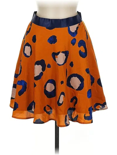Pre-owned 3.1 Phillip Lim For Target Casual Skirt In Orange