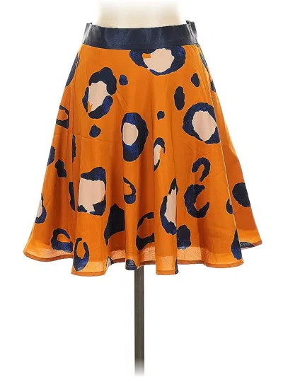 Pre-owned 3.1 Phillip Lim For Target Casual Skirt In Orange