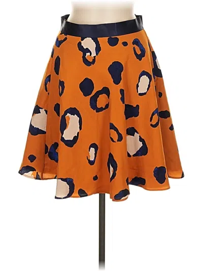 Pre-owned 3.1 Phillip Lim For Target Casual Skirt In Orange