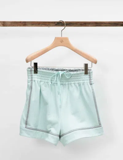 3.1 Phillip Lim French Terry Boxing Short In Green