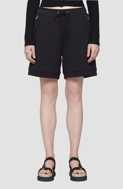 3.1 Phillip Lim French Terry Pull On Shorts In Black