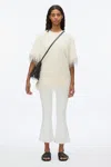 3.1 Phillip Lim Fringe Boxy Tee In Black