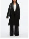 3.1 Phillip Lim Fringe Tuxedo Coat In Braun
