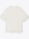 3.1 Phillip Lim Fringed Blouse In White
