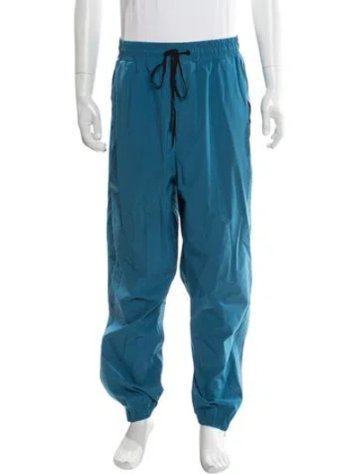 Pre-owned 3.1 Phillip Lim Graphic Print Joggers In Blue