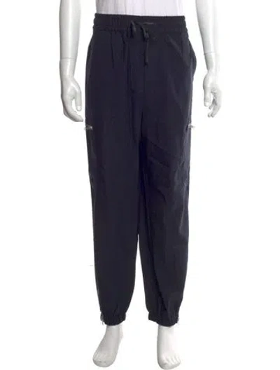 Pre-owned 3.1 Phillip Lim Graphic Print Sweatpants In Blue