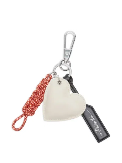 3.1 Phillip Lim Heart Keyring Charm In Purple