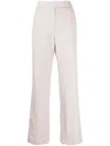 3.1 Phillip Lim High-waist Tailored Trousers In Smoke Grey