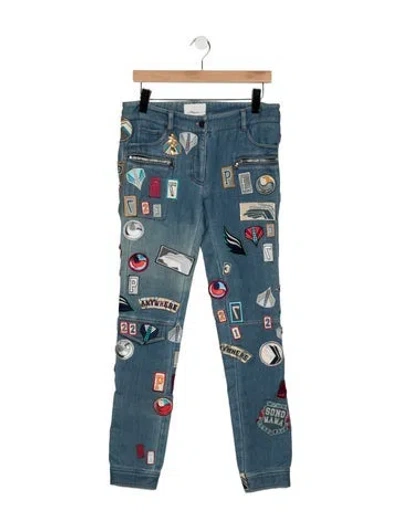 Pre-owned 3.1 Phillip Lim High-rise Skinny Leg Jeans In Blue