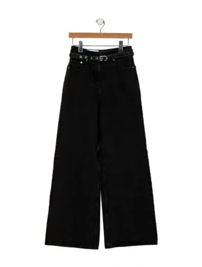 Pre-owned 3.1 Phillip Lim High-rise Wide Leg Jeans W/ Tags In Black