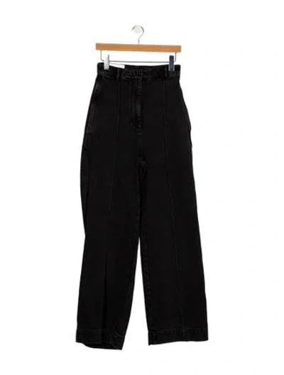 Pre-owned 3.1 Phillip Lim High-rise Wide Leg Jeans W/ Tags In Black