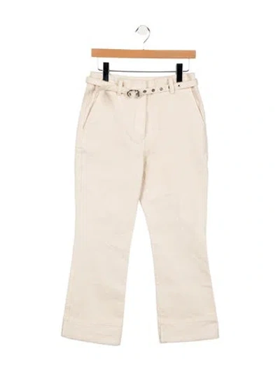 Pre-owned 3.1 Phillip Lim High-rise Wide Leg Jeans W/ Tags In Neutral