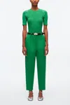 3.1 Phillip Lim Honeycomb Stitch Top In Grass