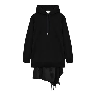 3.1 Phillip Lim Hoodie Combo Dress In Black