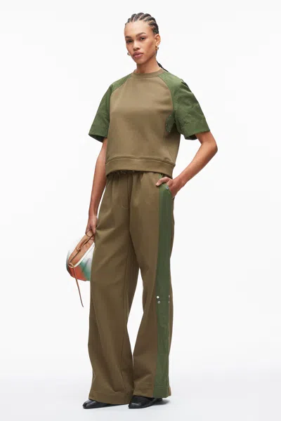 3.1 Phillip Lim Hybrid Terry Utility Top In Multi